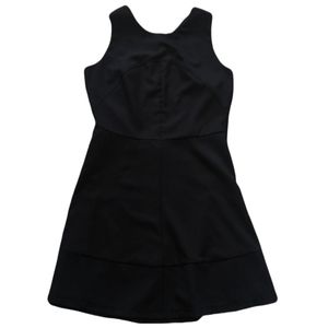Pink‎ Martini Little Black Dress Sleeveless Retro A Line w/ Back Cut Out Detail